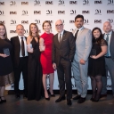 rom left, student Elizabeth Hundley, Applied Design Department Chair Brian Davies, student Emma White, student Rebecca Ballard, PAVE President Harry Cunningham, Assistant Professor Hessam Ghamari, student Katie Taylor, and Managing Director of PAVE Dash Nagel at the PAVE gala in New York City on Dec. 7. Photo courtesy of Hessam Ghamar